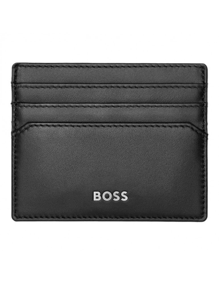 HUGO BOSS Porte-Cartes Classic Smooth Black