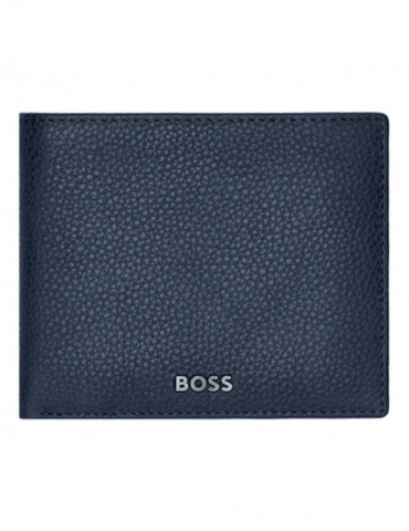 HUGO BOSS Portefeuille Flap Classic Grained Navy