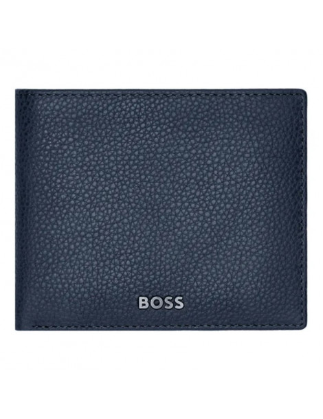 HUGO BOSS Portefeuille Flap Classic Grained Navy