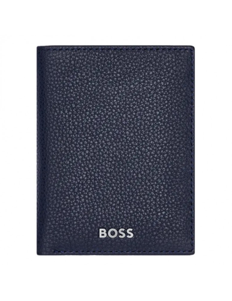 HUGO BOSS Porte-Cartes Trois Volets Classic Navy
