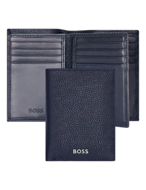 HUGO BOSS Porte-Cartes Trois Volets Classic Navy