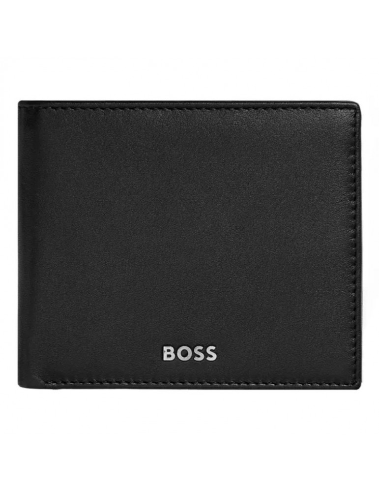 HUGO BOSS Portefeuille Trifold Classic Smooth Black
