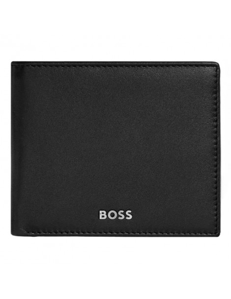 HUGO BOSS Portefeuille Trifold Classic Smooth Black