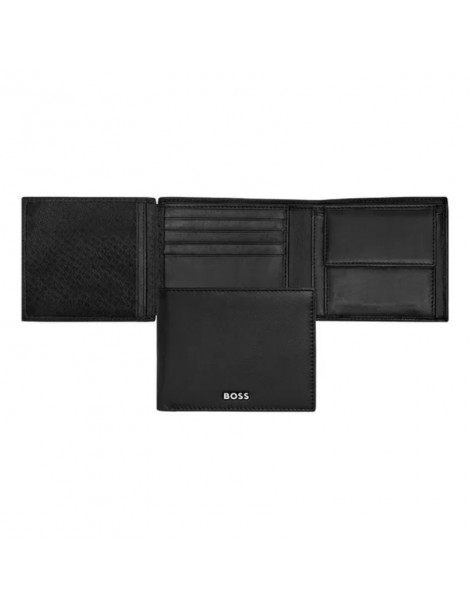 HUGO BOSS Portefeuille Trifold Classic Smooth Black