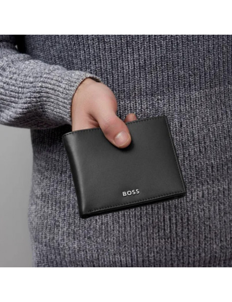 HUGO BOSS Portefeuille Trifold Classic Smooth Black