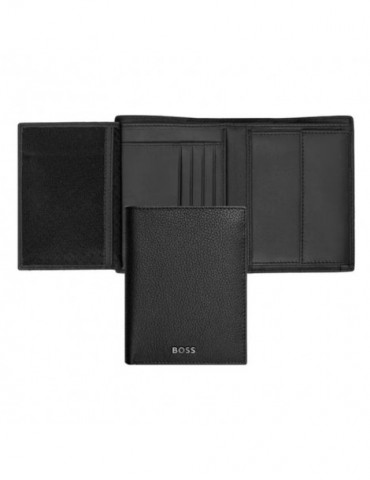 HUGO BOSS Portefeuille Classic Grained Black