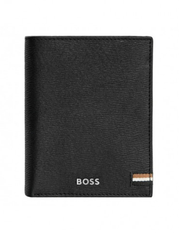 HUGO BOSS Porte-cartes Flap Iconic Black