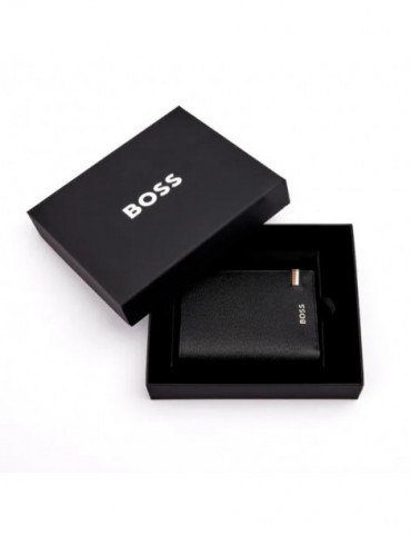HUGO BOSS Porte-cartes Flap Iconic Black