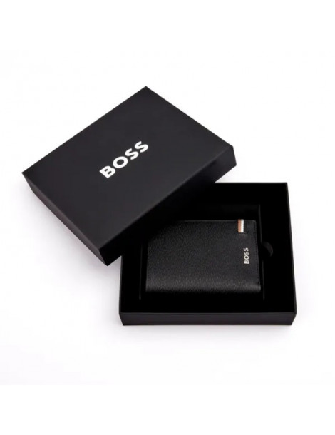 HUGO BOSS Porte-cartes Flap Iconic Black