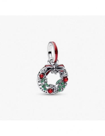 PANDORA Charm Pendant Double Couronne de Noël