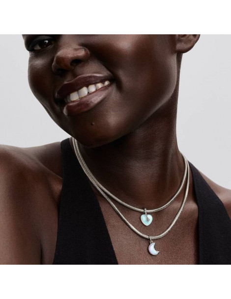 PANDORA Charm Pendant Double Croissant de Lune