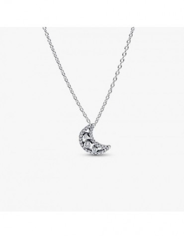 PANDORA Collier À Pendentif Croissant De Lune