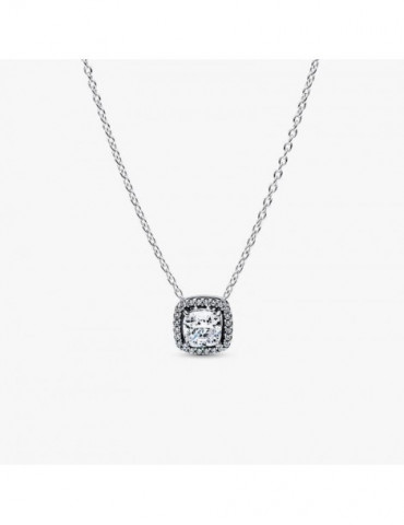 PANDORA Collier À Pendentif Halo