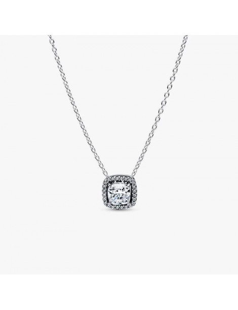 PANDORA Collier À Pendentif Halo