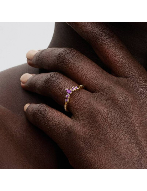 PANDORA Bague Disney La Reine des Neiges Diadème d’Anna