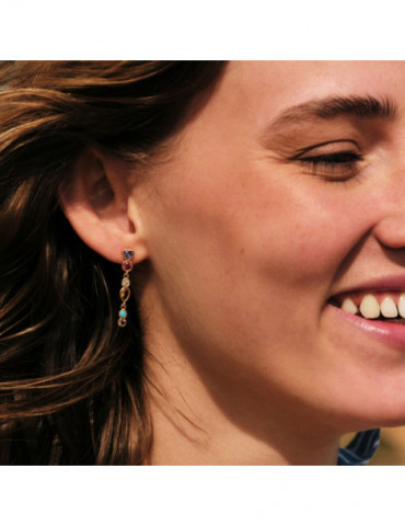 AGATHA Boucles D'oreilles Pendantes Candy