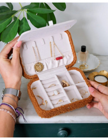 MAISON SCARLETT Boîte À Bijoux Brigitte Moumoute - Blanc