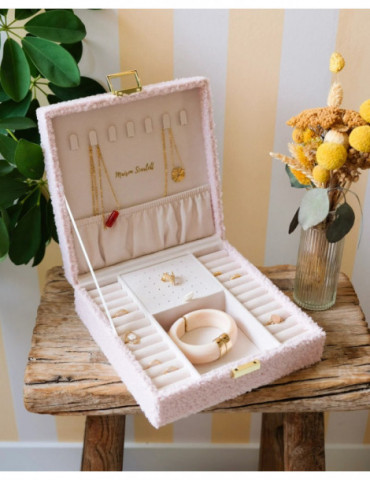 MAISON SCARLETT Boîte À bijoux Anne Moumoute - Rose