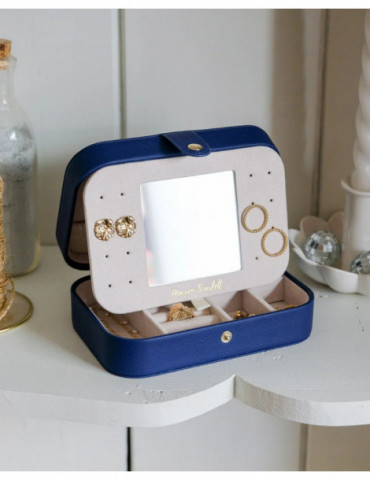 MAISON SCARLETT Boîte À Bijoux Brigitte Imitation Cuir- Camel