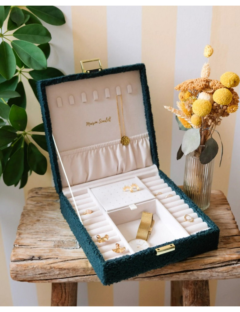 MAISON SCARLETT Boîte À bijoux Anne Moumoute - Vert