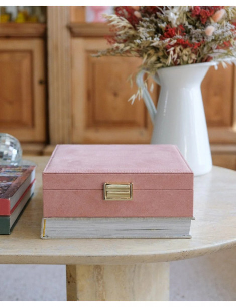 MAISON SCARLETT Boîte À bijoux Anne Velours - Rose