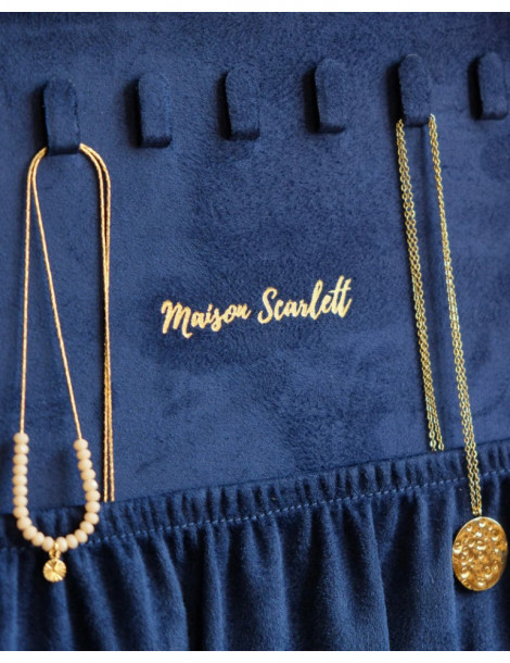MAISON SCARLETT Boîte À bijoux Anne Velours - Rose