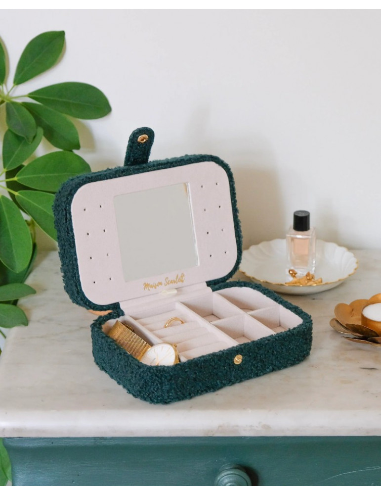 MAISON SCARLETT Boîte À Bijoux Brigitte Moumoute - Vert