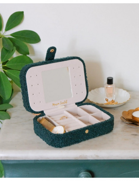 MAISON SCARLETT Boîte À Bijoux Brigitte Moumoute - Vert