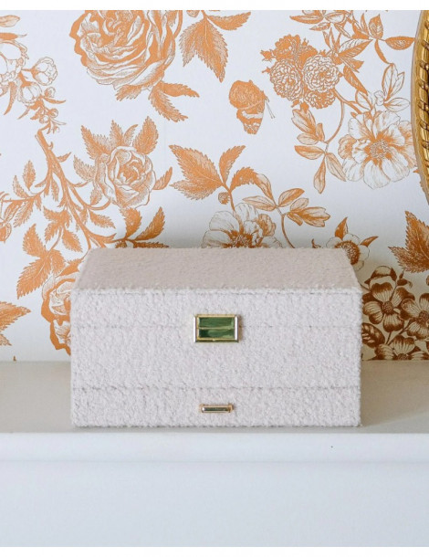 MAISON SCARLETT Boîte À Bijoux Denise Moumoute - Blanc