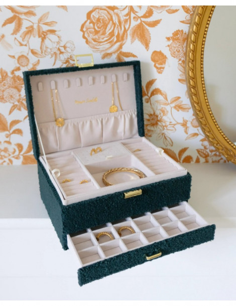 MAISON SCARLETT Boîte À Bijoux Denise Moumoute - Vert