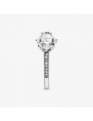 PANDORA Bague Couronne Etincelante Incolore