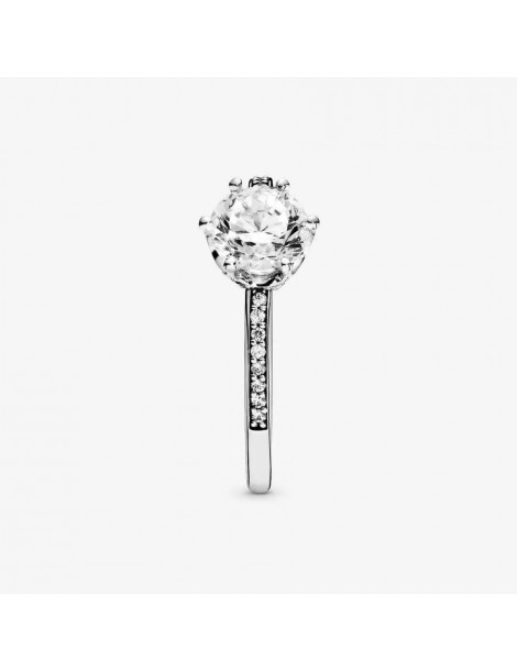 PANDORA Bague Couronne Etincelante Incolore
