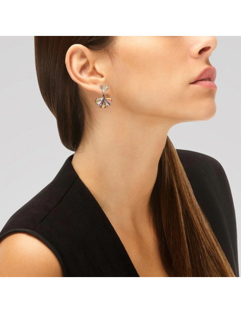 UNA STORIA Boucles D'oreilles Ginkgo