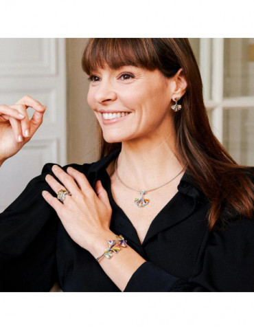 UNA STORIA Boucles D'oreilles Ginkgo