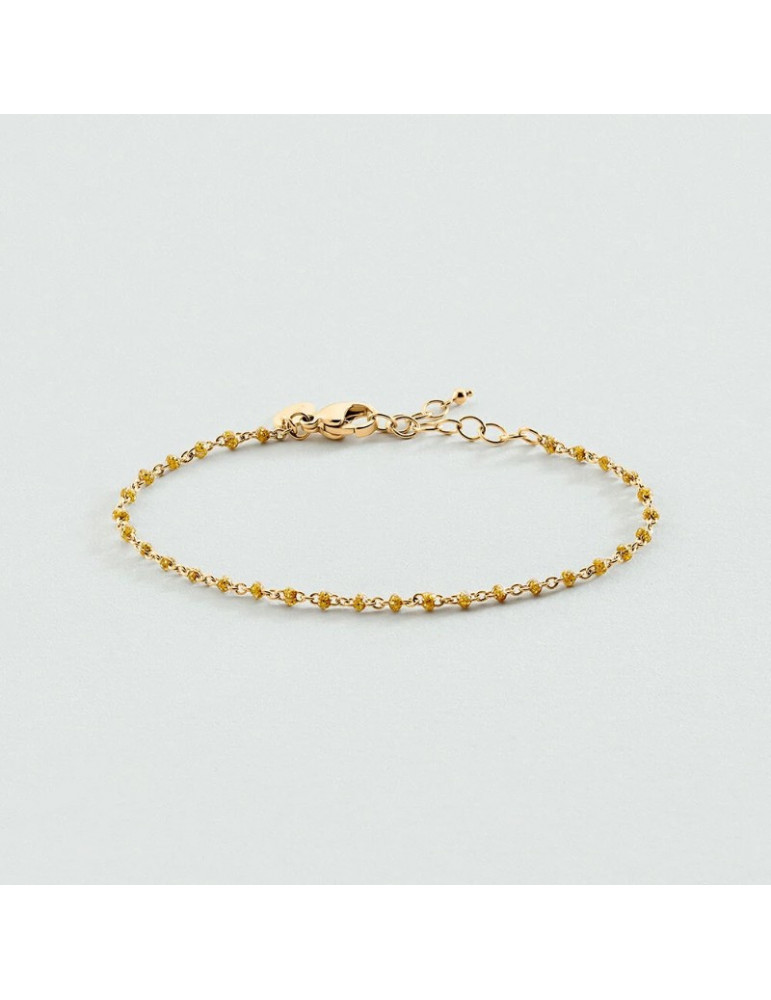 AGATHA Bracelet Smarty Doré Pailleté