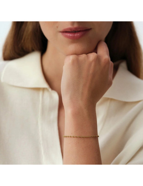 AGATHA Bracelet Smarty Doré Pailleté