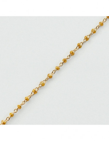 AGATHA Bracelet Smarty Doré Pailleté