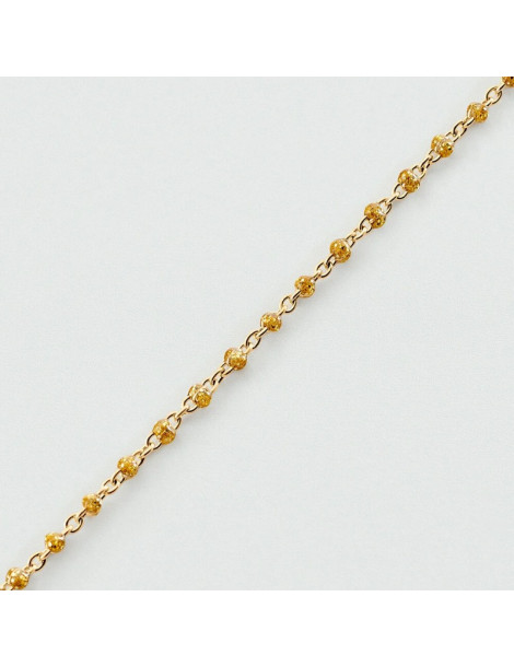 AGATHA Bracelet Smarty Doré Pailleté
