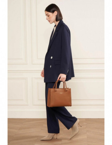 LANCASTER Sac À Main Foulonné Double Daily