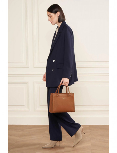 LANCASTER Sac À Main Foulonné Double Daily