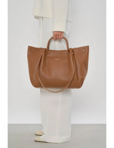 LANCASTER Sac Cabas Foulonné Double Louisa