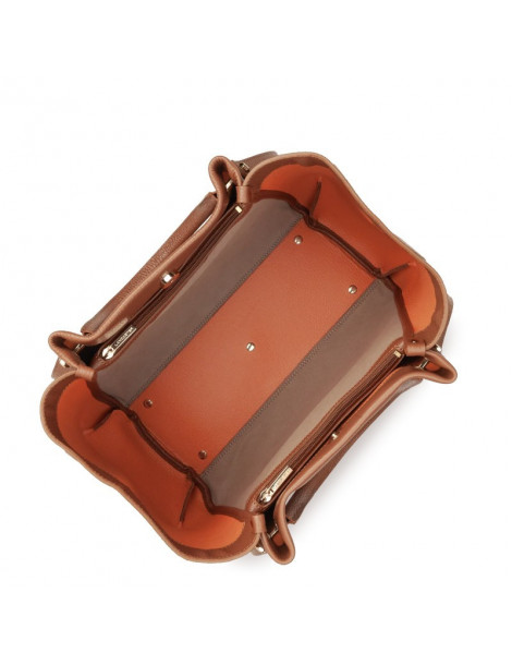 LANCASTER Sac Cabas Foulonné Double Louisa