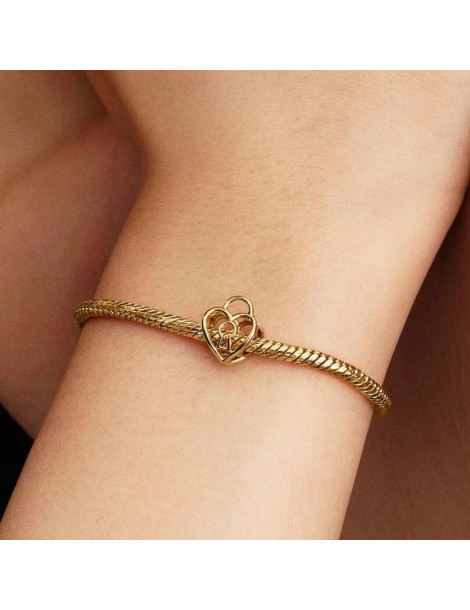 PANDORA Charm Cadenas Cœur Ajouré