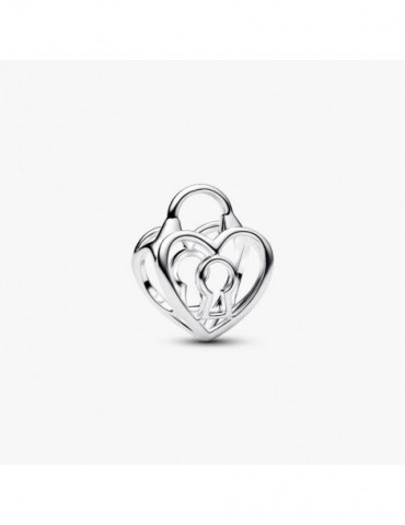 PANDORA Charm Cadenas Cœur Ajouré