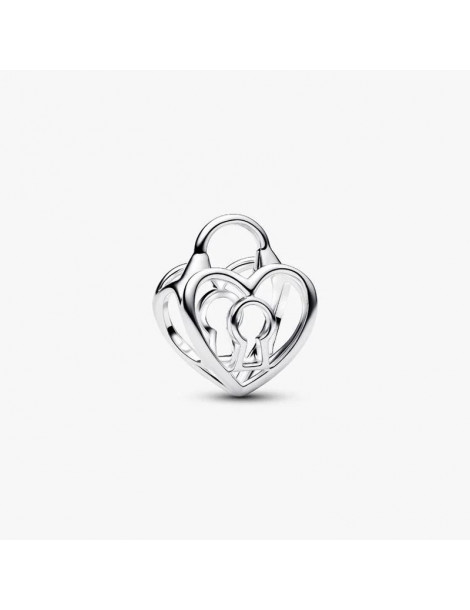 PANDORA Charm Cadenas Cœur Ajouré