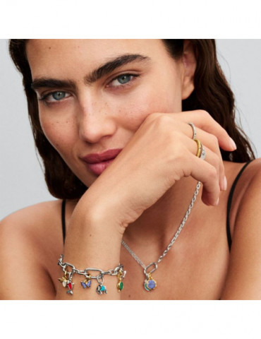 PANDORA Mini Dangle Carpe Koï Verre de Murano Rouge