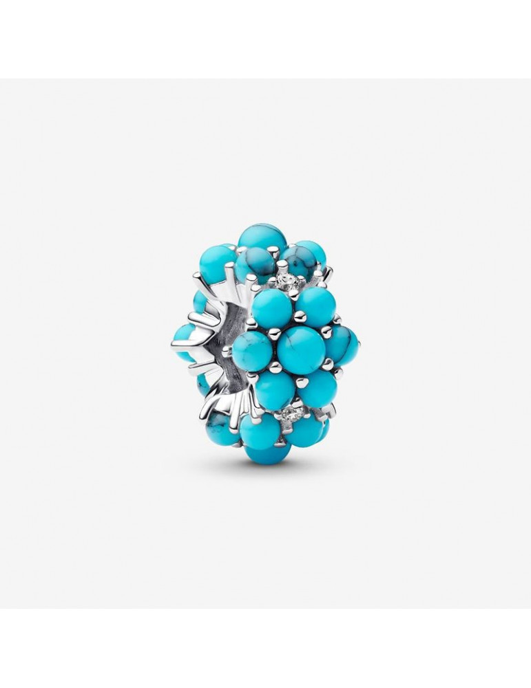 PANDORA Charm Océan Couleur Turquoise