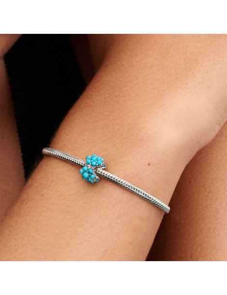 PANDORA Charm Océan Couleur Turquoise