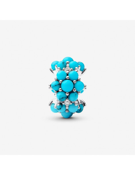 PANDORA Charm Océan Couleur Turquoise