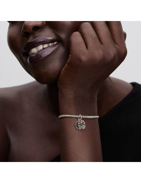 PANDORA Charm Pendant Double Couronne de Noël